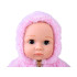 Guminė lėlė kūdikis 43 cm su minkštu pilvuku