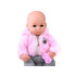 Guminė lėlė kūdikis 43 cm su minkštu pilvuku
