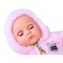 Guminė lėlė kūdikis 43 cm su minkštu pilvuku