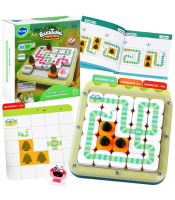 Edukacinis loginis žaidimas "Gyvatės dėlionė"