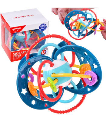 Malonios ir minkštos sensorinės grąžtų grąžtelės kūdikiams ZA4308