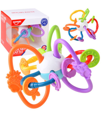 Sensorinis kramtukas kūdikiui barškutis ZA4309