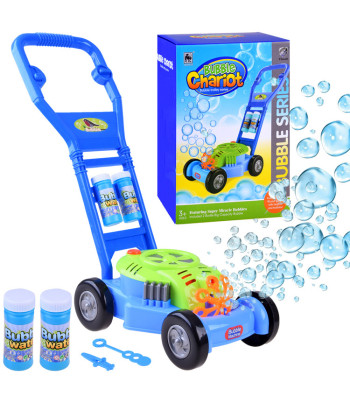 Žoliapjovė muilo burbulams leisti