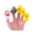 Guminės antpirštinės ančiukų figūrėlės