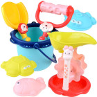 Spalvingas smėlio žaislų rinkinys