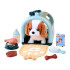 Interaktyvus šuniukas biglis su maistu ir transportavimo dėžute
