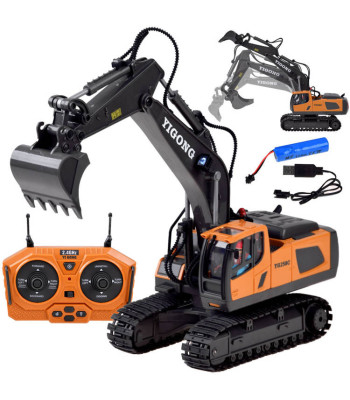 Koparka ant vikšrų valdoma nuotoliniu būdu RC0599