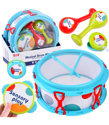 Instrumentų rinkinys būgnelis marakasai IN0157