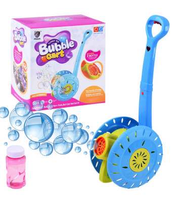 Vaikiškas burbulų pūtimo žaislas su stumiamu mechanizmu ZA4315
