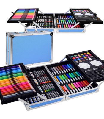 145 dalių meninis rinkinys su lagaminu AP0005