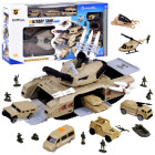 Tanko konteineris garažas Karo technikos žaislai kariams ZA4439