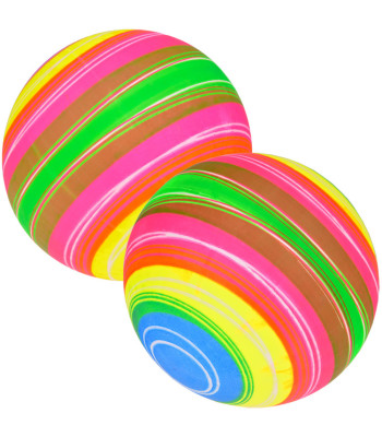 Guminis vaivorykštės kamuolys vaikams SP0714