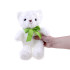 Pliušinis baltas meškiukas žaislas 30 cm