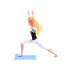 Lėlė gimnastė joga fitness 30cm ZA4460