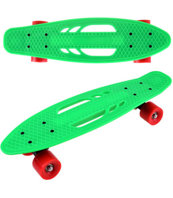 Deskorolka FISZKA vaikams 50kg su ažūrinėmis išpjovomis transportavimui