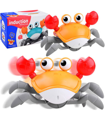 Bėgantis Krabas - žaislas ropojimui ZA4476