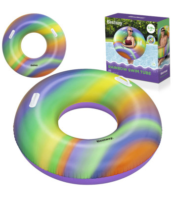 Bestway Pripučiamas Plaukimo Ratas VAIKAMS 119 cm TĘČIAI