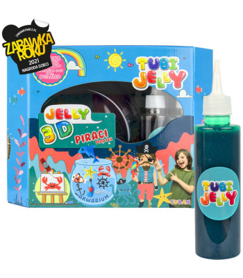 Tubi Jelly Piratai 3D Didelis Akvariumas ZA4512