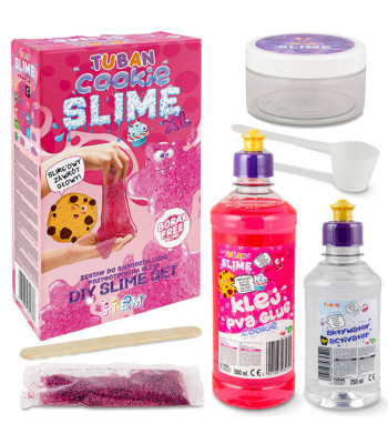 TUBAN Didelis Slime XL Rinkinys Sausainis Rožinis