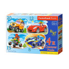 Puzzle 4w1 8,12,15,20-elementų Ride for Fun