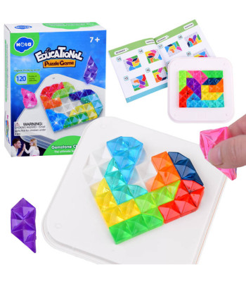 Spalvotas deimantinis dėlionės rinkinys