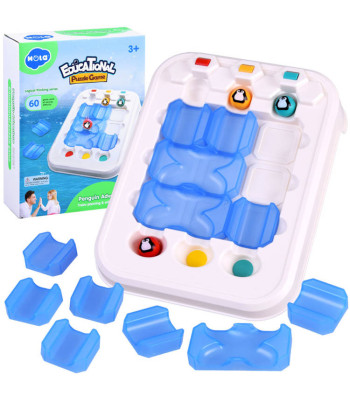 Pingvino nuotykių loginis žaidimas