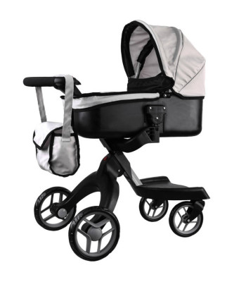 Gondolinio tipo vežimėlis lėlėms