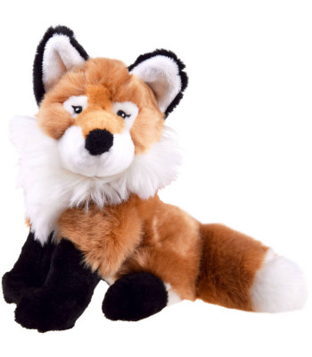 Pliušinis rudas lapė "Chytrusek" 18 cm