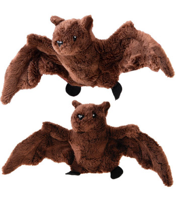 Pliušinis šikšnosparnis Rudas 30 cm