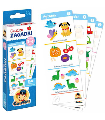 CzuCzu Mįslės vaikams 3-4 metų amžiaus