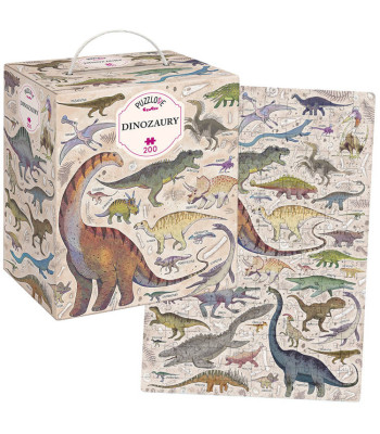 CzuCzu Puzzlove Dinozaurai 200 el. ZA4604