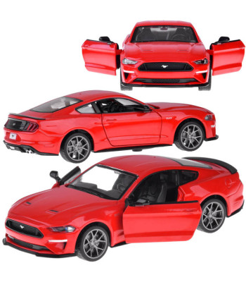 Metalinio modelio 2018 Ford Mustang GT 1:34 su šviesos ir garso efektais