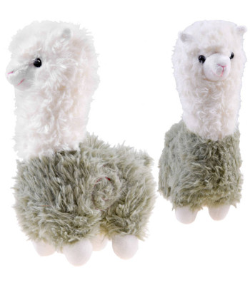 Alpaka pliušinė žaislinė lama 28cm
