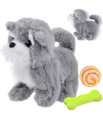 Interaktyvus pilkas šuniukas