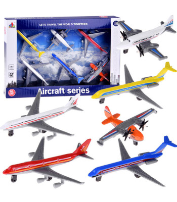 Metaliniai keleiviniai lėktuvai vaikams, 6 vnt