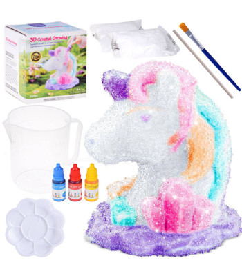 Magijos kristalai su vienaragiu