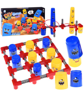 Žaidimas 2in1 Kryžiukai Nuliukai + Žiedų Mėtimas