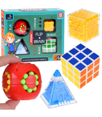 Loginiai žaislai - rinkinys (4 vnt.)