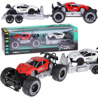 Visureigis su Priekaba ir Sportiniu Automobiliu