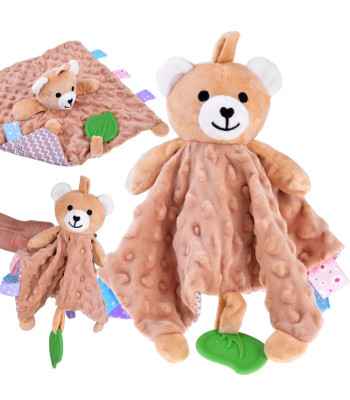 Pliušinis Sensorinis Meškiukas su Metkomis ir Kramtuku