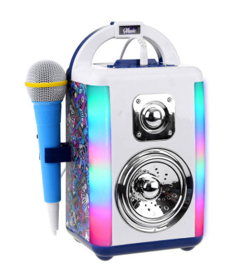 Disco Garsiakalbis Vaikams su Mikrofonu ir Bluetooth IN0165