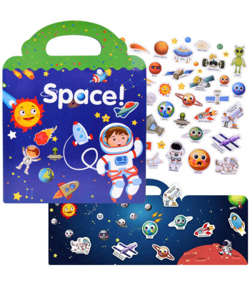 Albumas su lipdukais kosmoso planetoms ZA4761