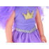 Fioletinė Karalienė Lėlė su violetiniais plaukais 38 cm