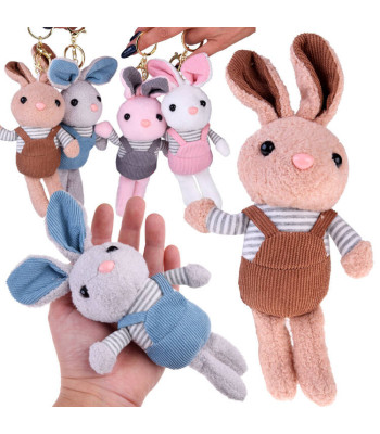 Pliušinis žaislas zuikutis su šortais