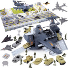 Didelė karinė oro bazė su lėktuvu ir kilimo nusileidimo takeliu ZA4777