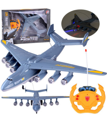 Nuotoliniu būdu valdomas žaislinis lėktuvas su šviesomis RC0628