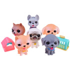 Guminės figūrėlės šuniukai