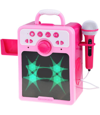 Muzikinė kolonėlė vaikams su mikrofonu