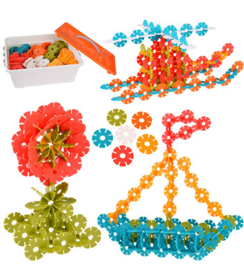 Didelis 3D konstruktorių rinkinys „Žvaigždutės“ 506 vnt.