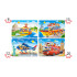 Puzzle 4w1 8,12,15,20-elementų Travel the World